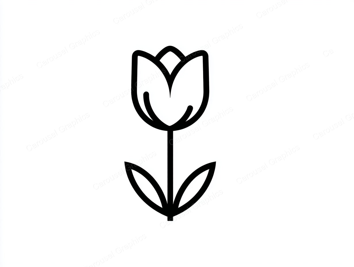 Tulip Vector Graphic preview