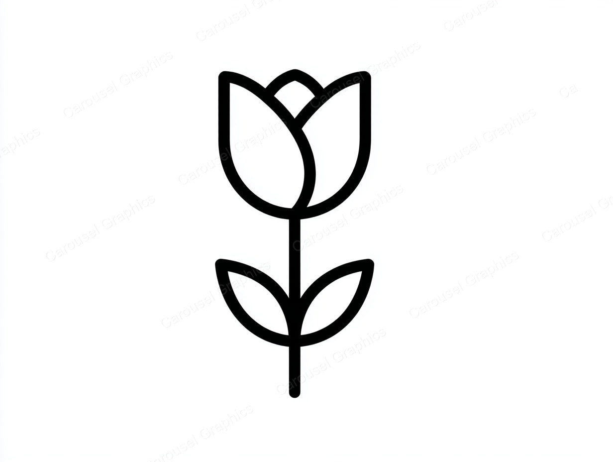 Tulip Vector Graphic preview