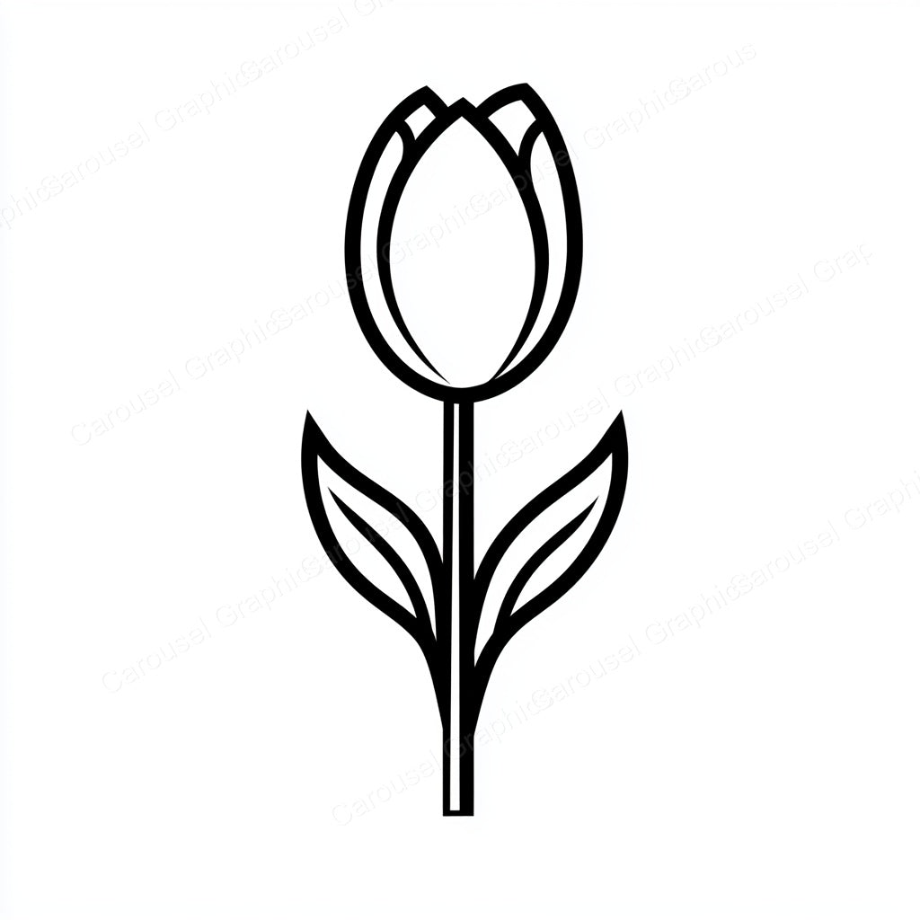 Tulip Vector Graphic preview
