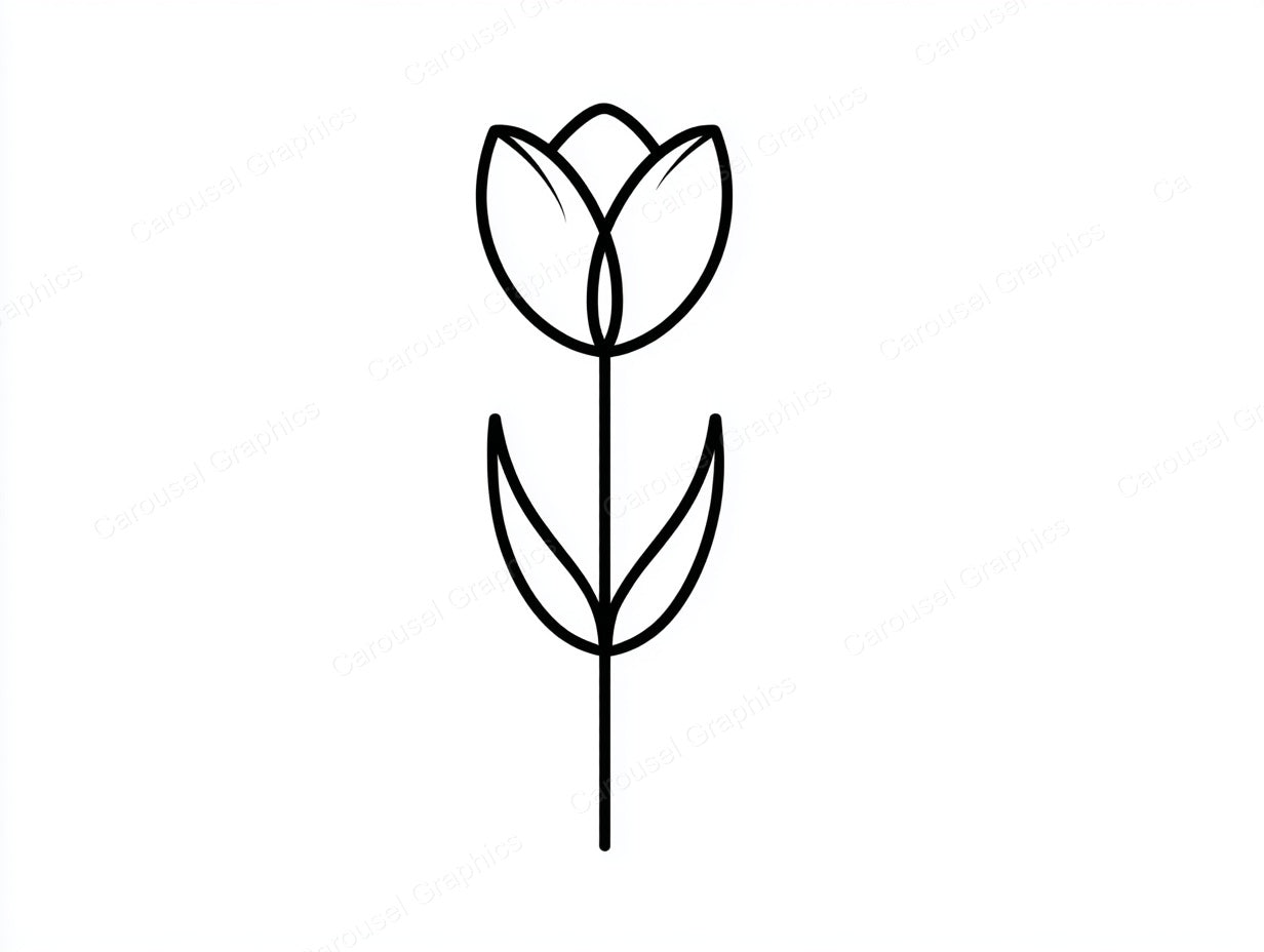 Tulip Vector Graphic preview