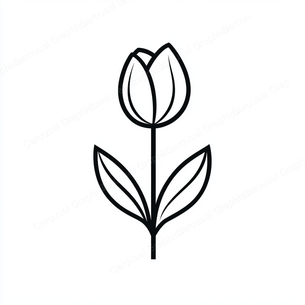 Tulip Vector Graphic preview