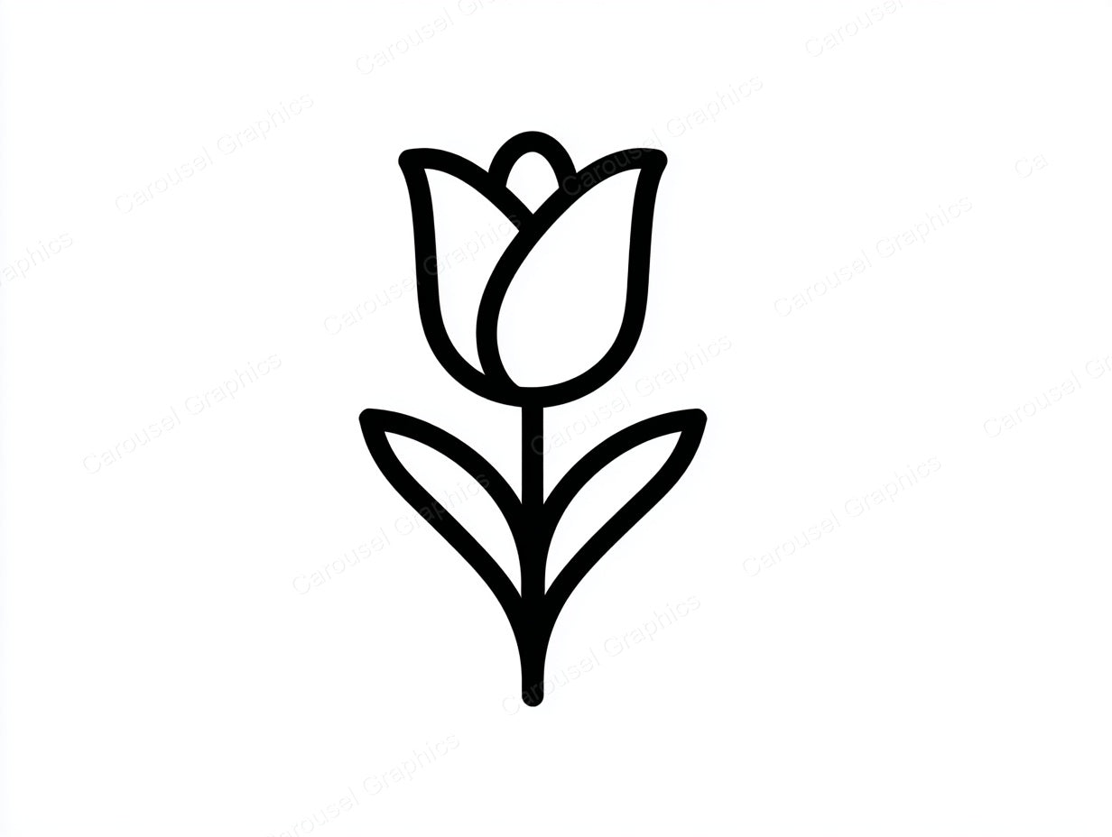 Tulip Vector Graphic preview