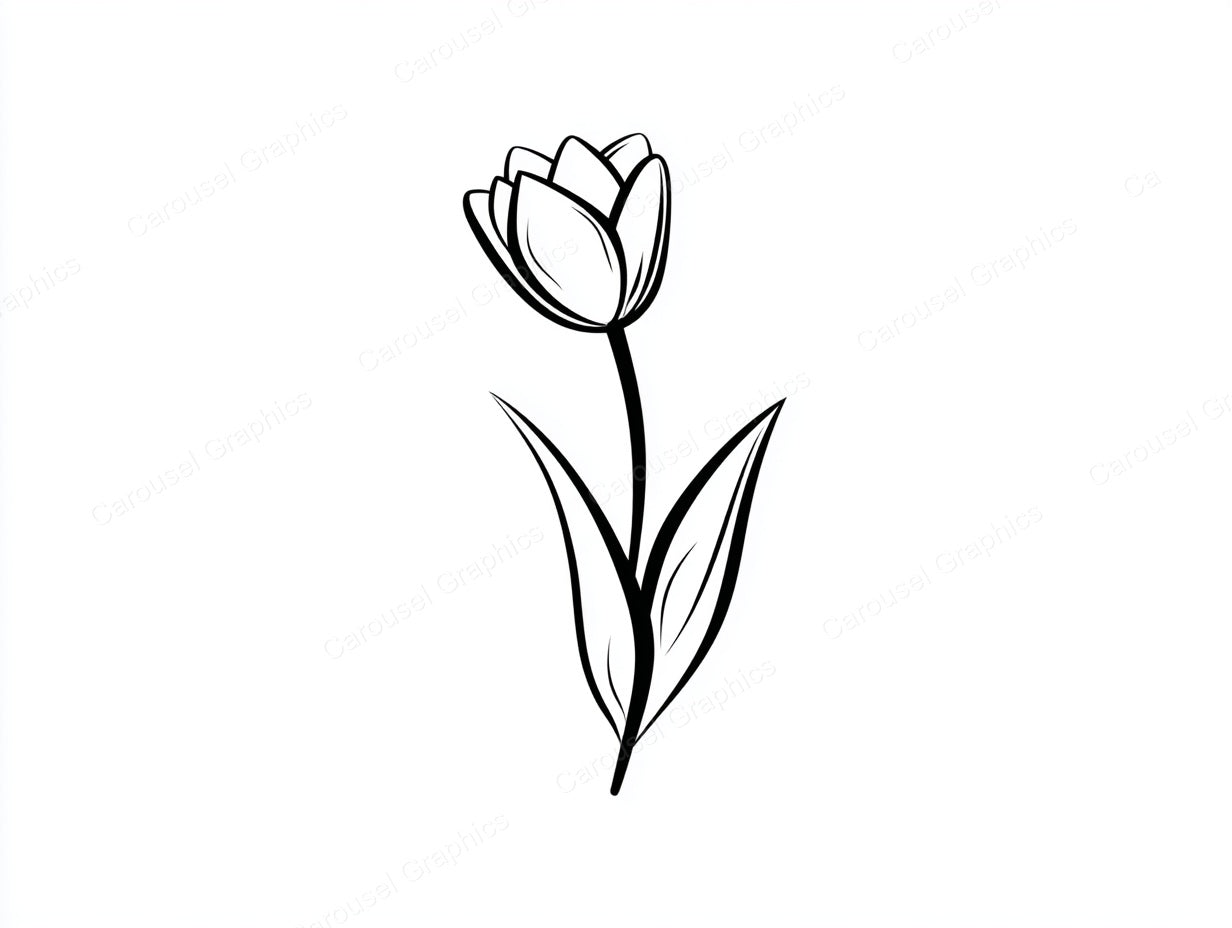 Tulip Vector Graphic preview