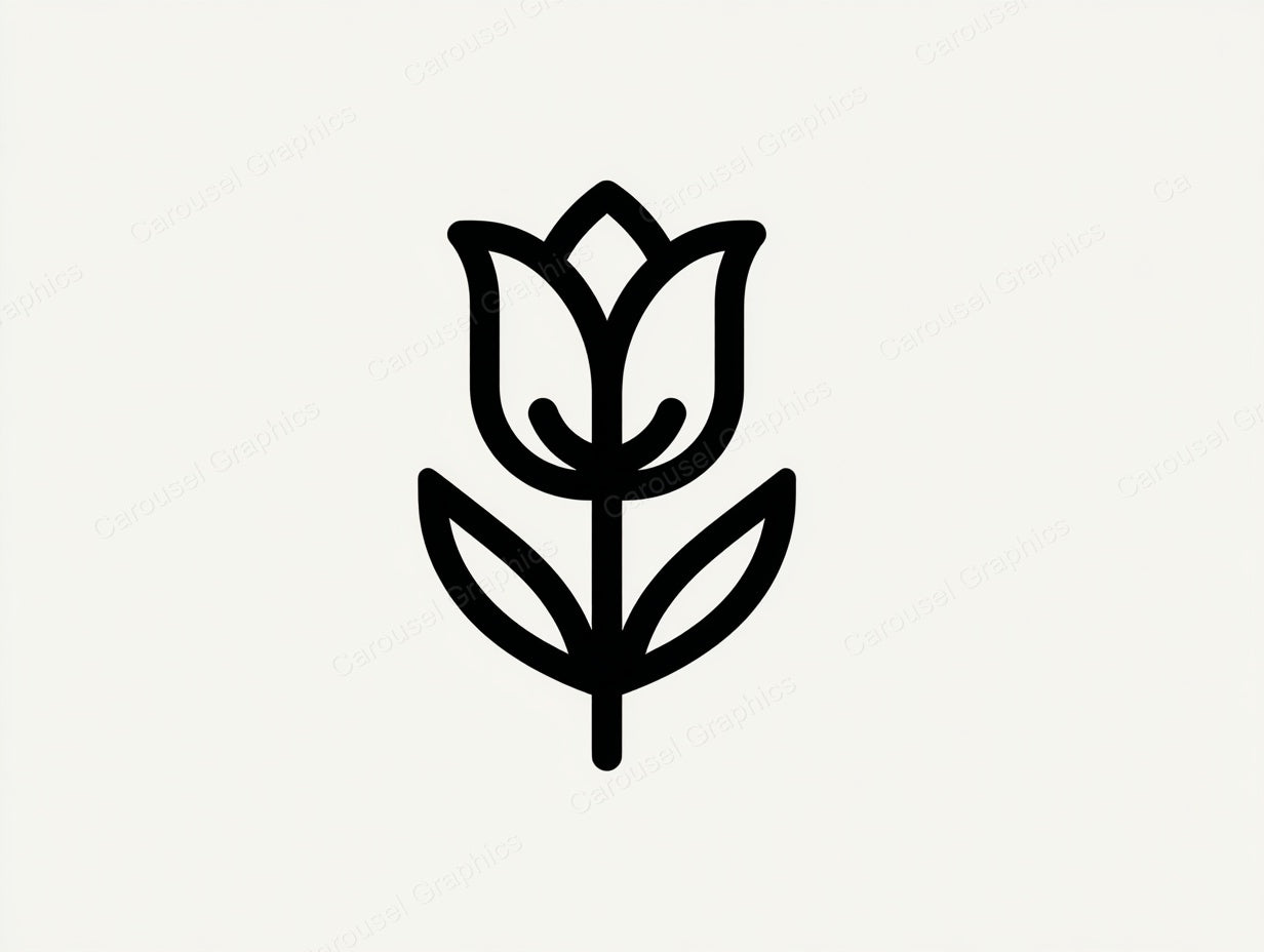 Tulip Vector Graphic preview