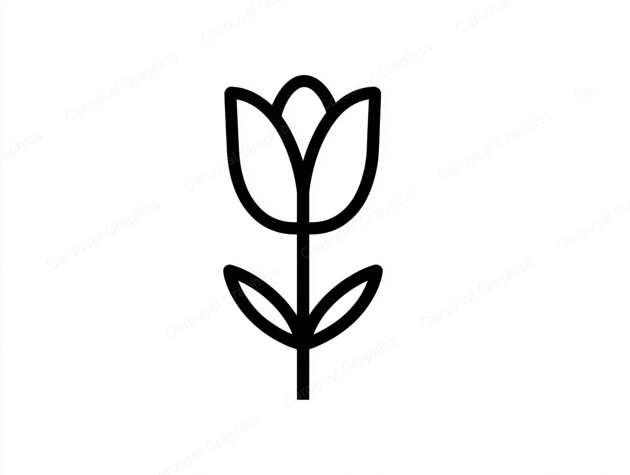Tulip Vector Graphic preview