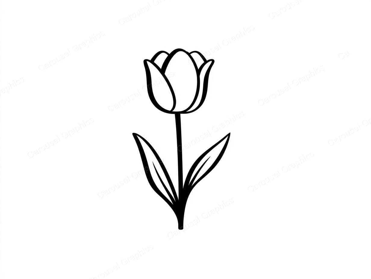 Tulip Vector Graphic preview
