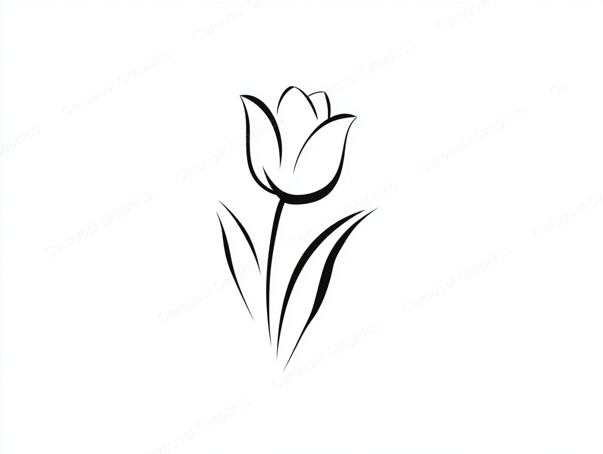 Tulip Vector Graphic preview