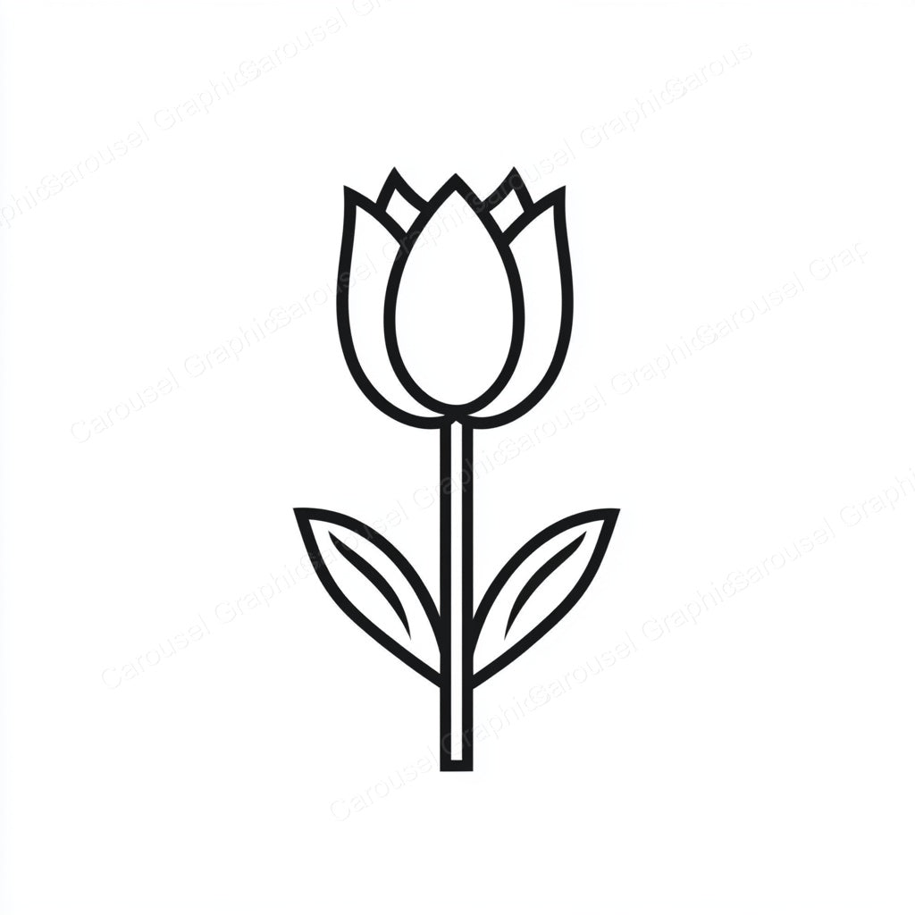 Tulip Vector Graphic preview