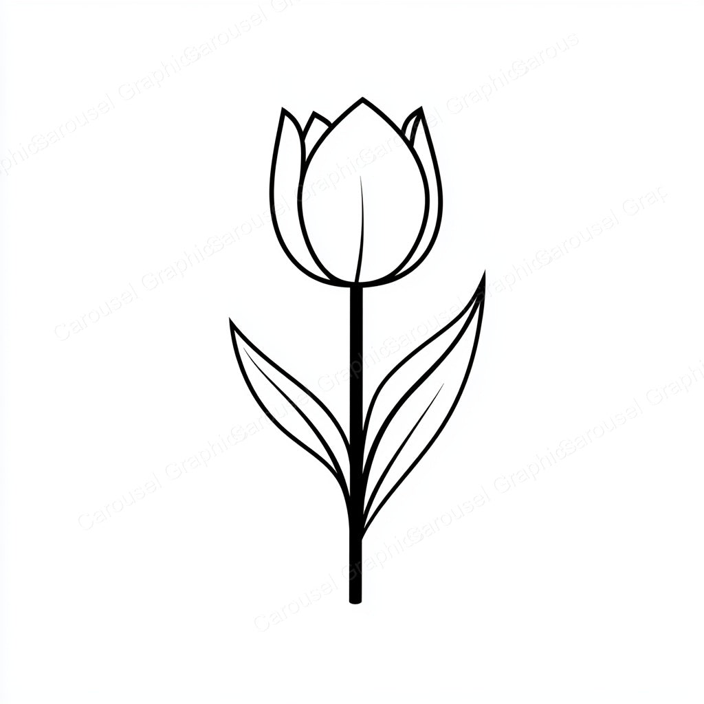 Tulip Vector Graphic preview
