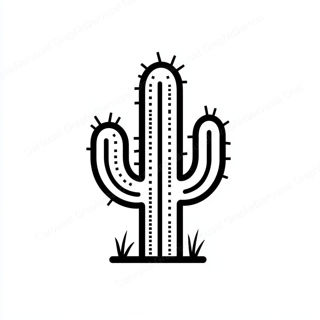 Cactus Vector Graphic preview