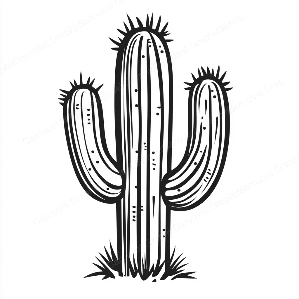 Cactus Vector Graphic preview