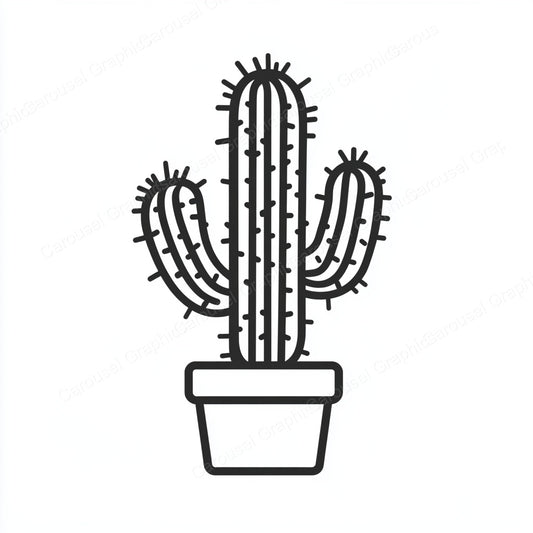 Cactus Vector Graphic preview