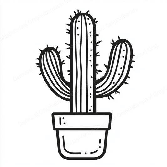 Cactus Vector Graphic preview