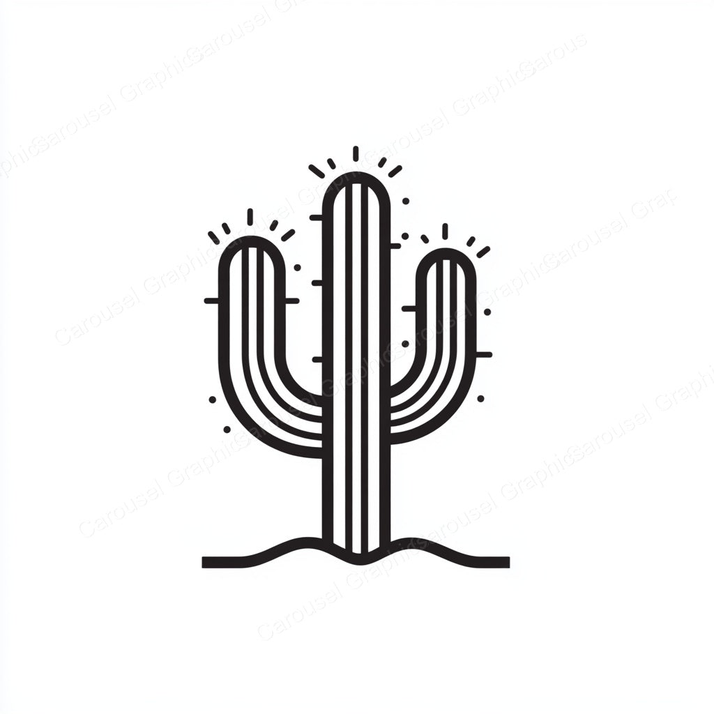 Cactus Vector Graphic preview