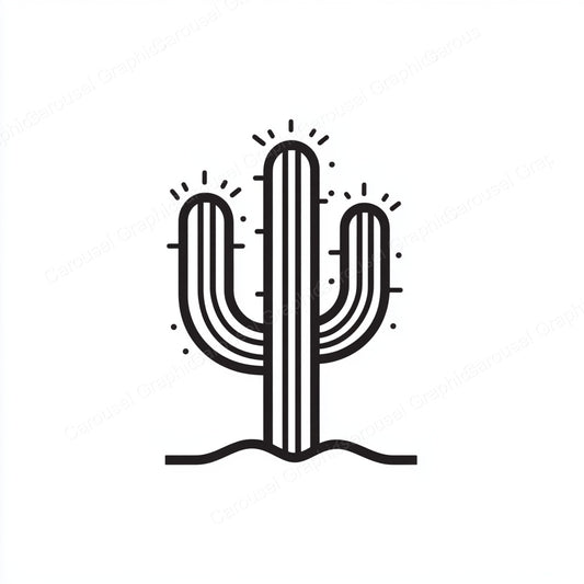 Cactus Vector Graphic preview