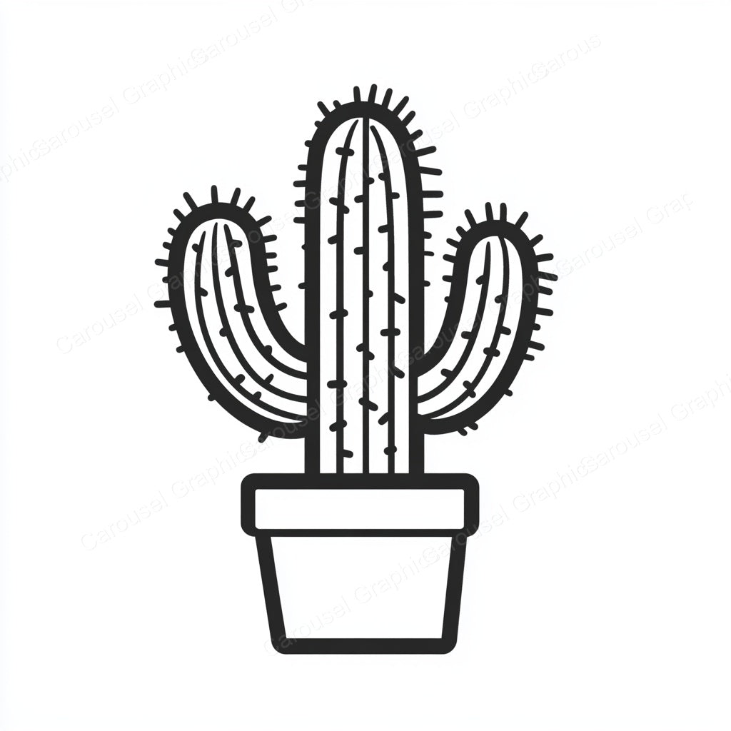 Cactus Vector Graphic preview