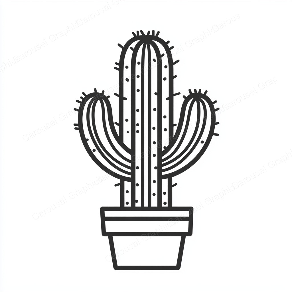Cactus Vector Graphic preview
