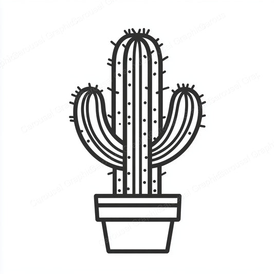 Cactus Vector Graphic preview