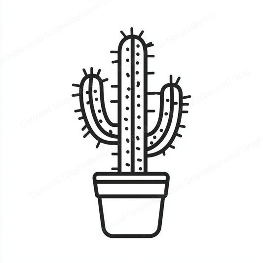 Cactus Vector Graphic preview