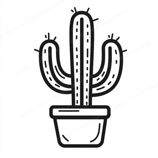 Cactus Vector Graphic preview
