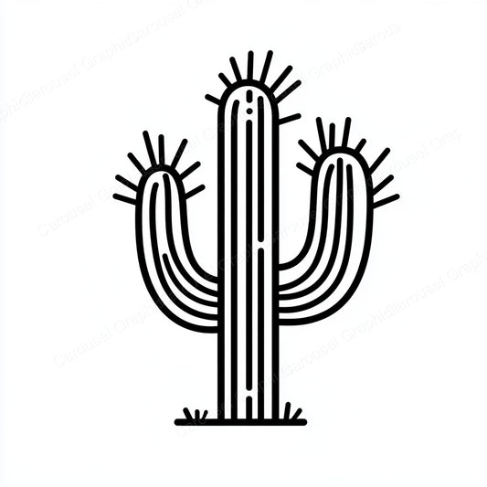 Cactus Vector Graphic preview