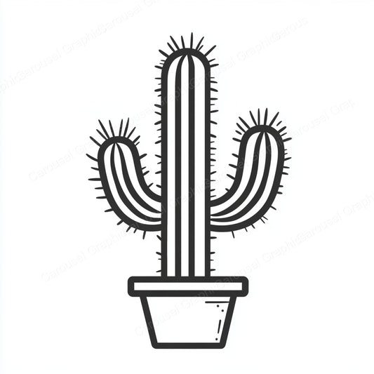 Cactus Vector Graphic preview