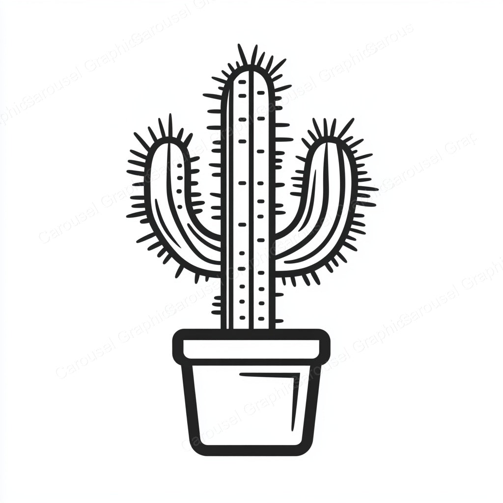 Cactus Vector Graphic preview
