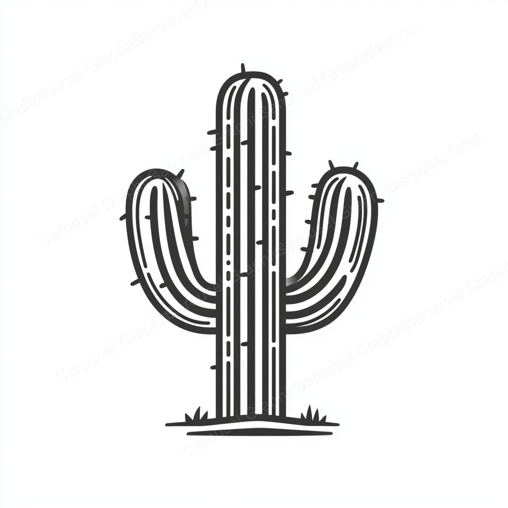 Cactus Vector Graphic preview