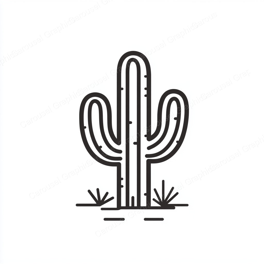 Cactus Vector Graphic preview
