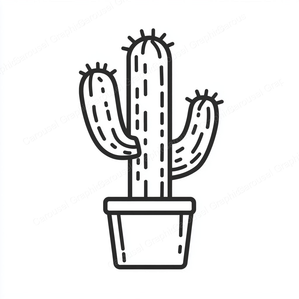 Cactus Vector Graphic preview