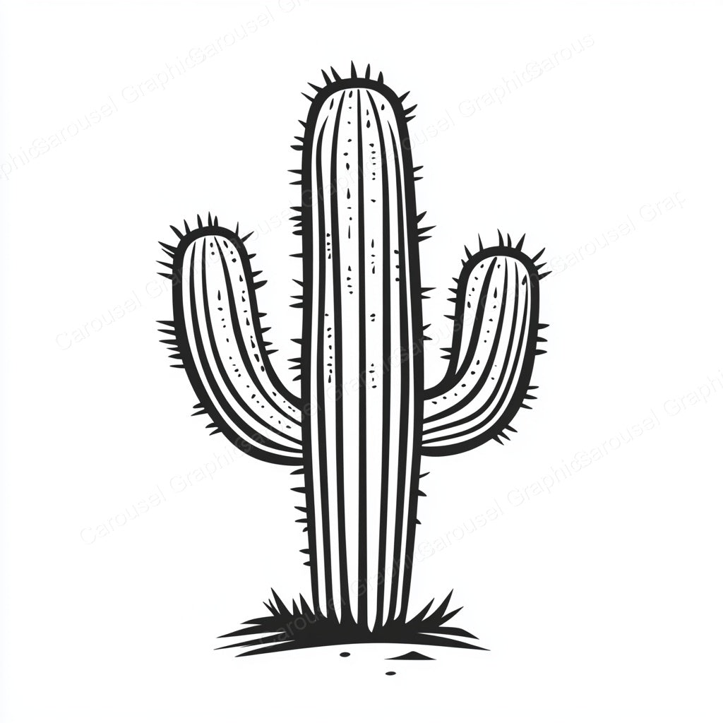 Cactus Vector Graphic preview