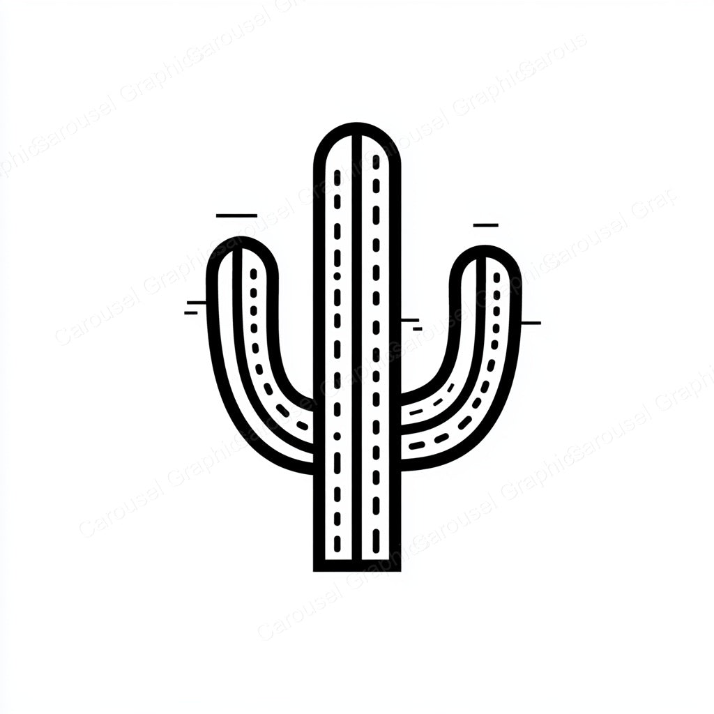 Cactus Vector Graphic preview