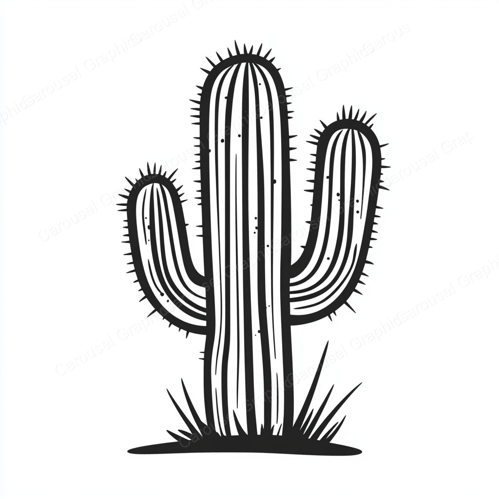 Cactus Vector Graphic preview