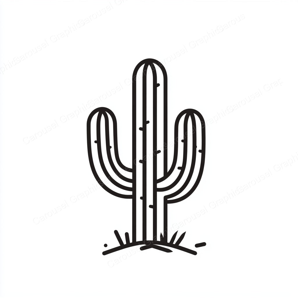 Cactus Vector Graphic preview
