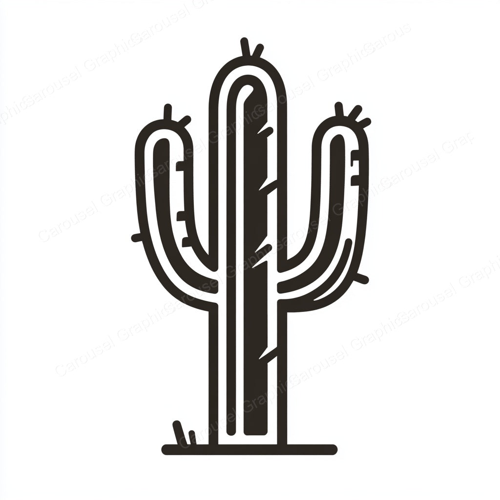 Cactus Vector Graphic preview