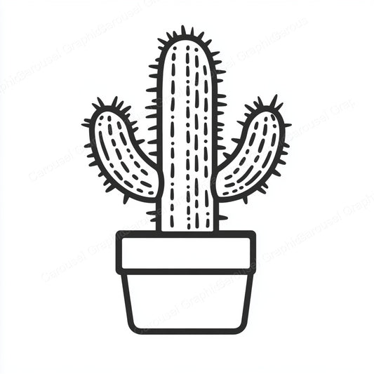 Cactus Vector Graphic preview