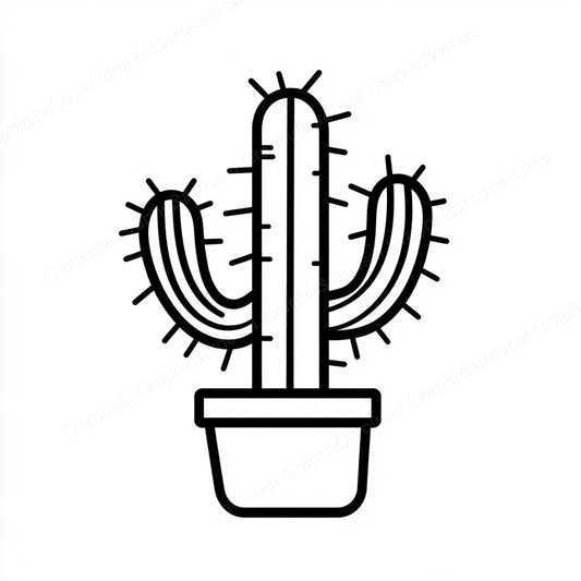 Cactus Vector Graphic preview