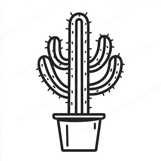Cactus Vector Graphic preview