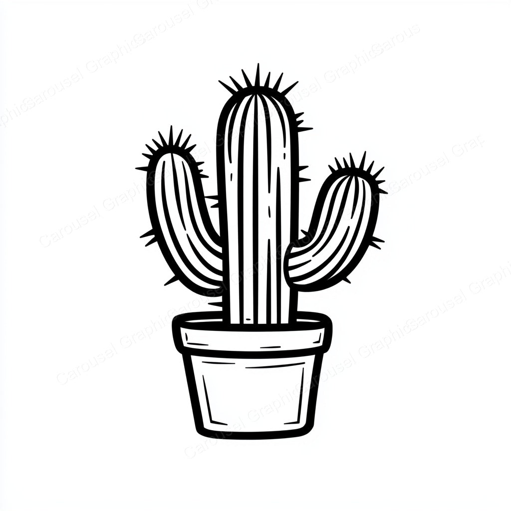 Cactus Vector Graphic preview
