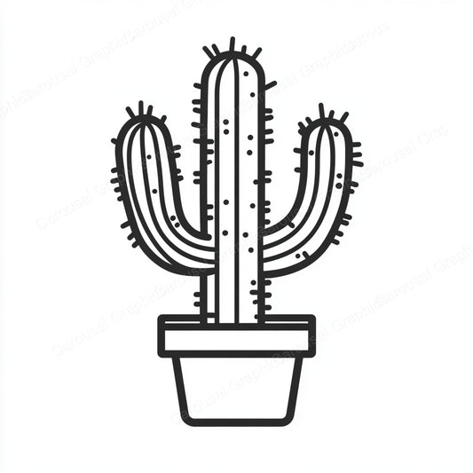 Cactus Vector Graphic preview