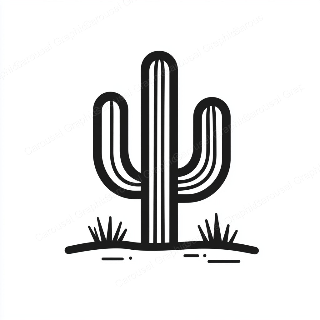 Cactus Vector Graphic preview
