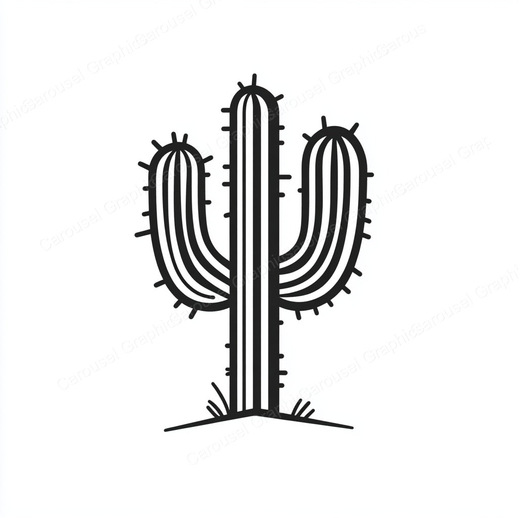 Cactus Vector Graphic preview