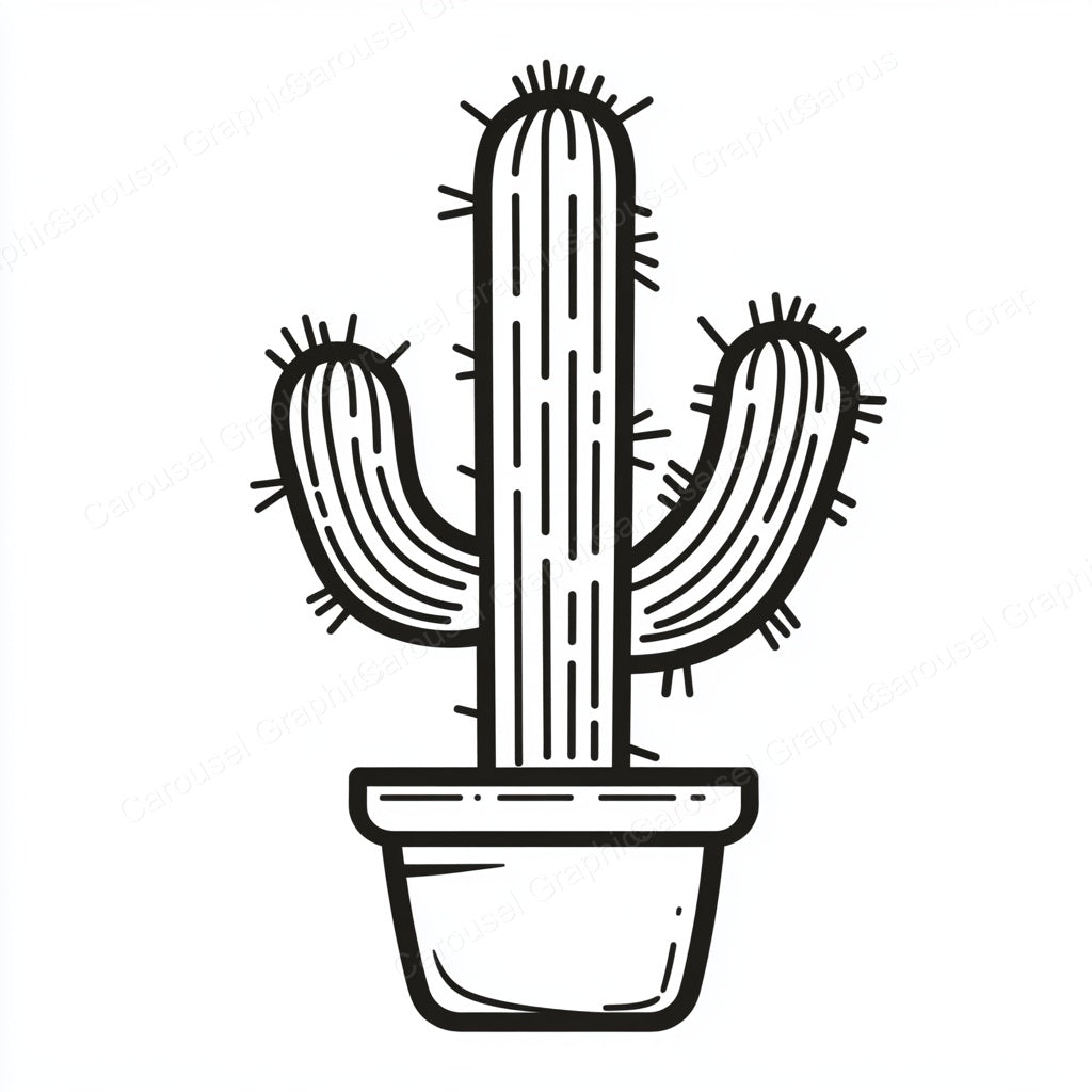 Cactus Vector Graphic preview