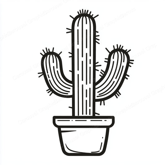 Cactus Vector Graphic preview