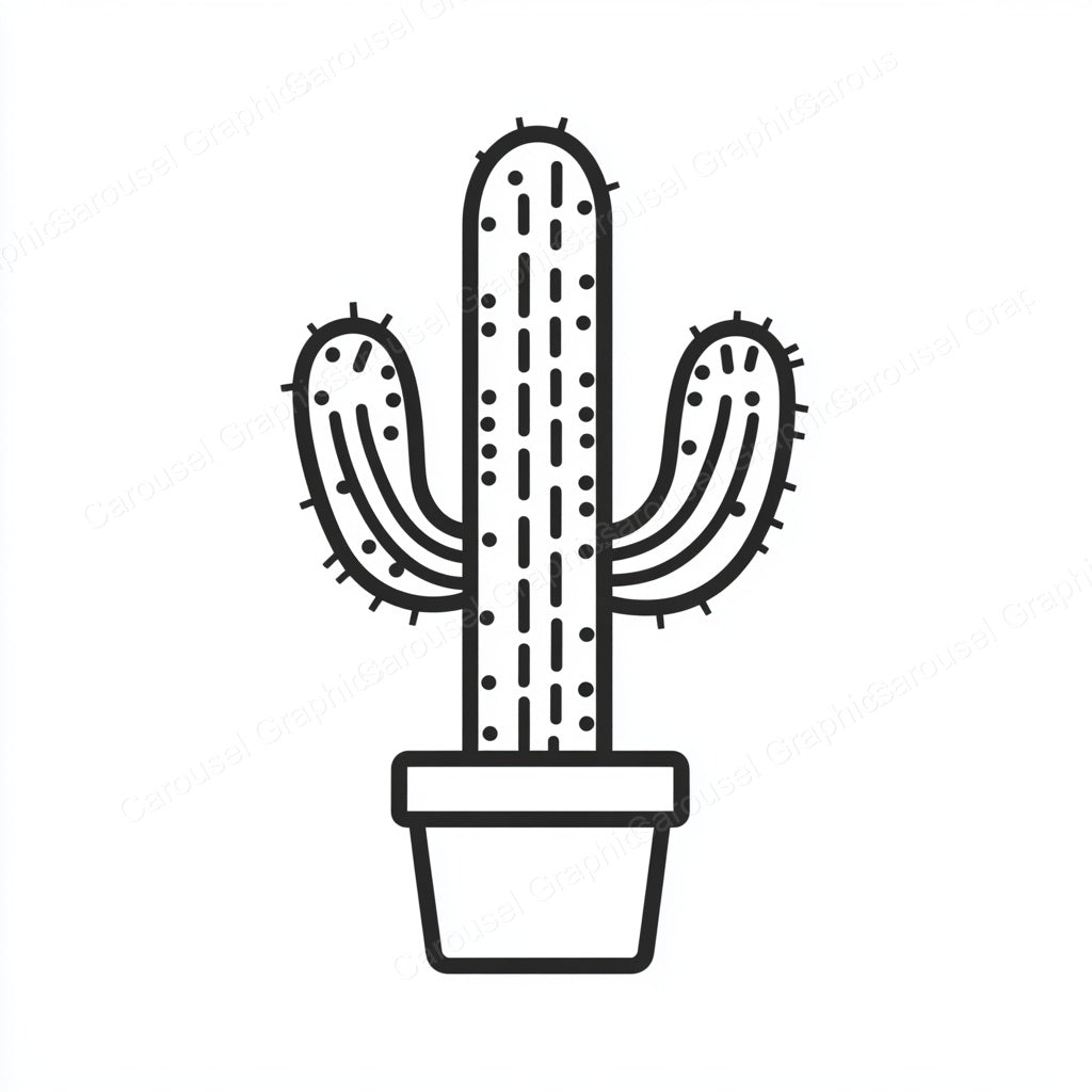 Cactus Vector Graphic preview