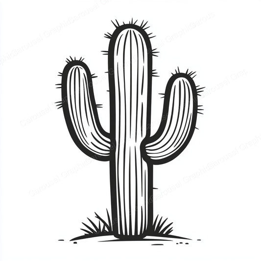Cactus Vector Graphic preview