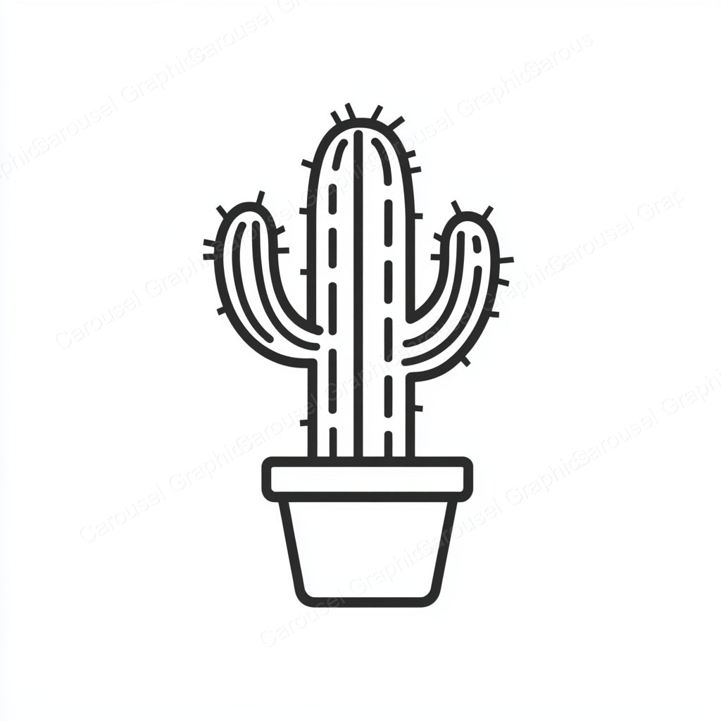 Cactus Vector Graphic preview