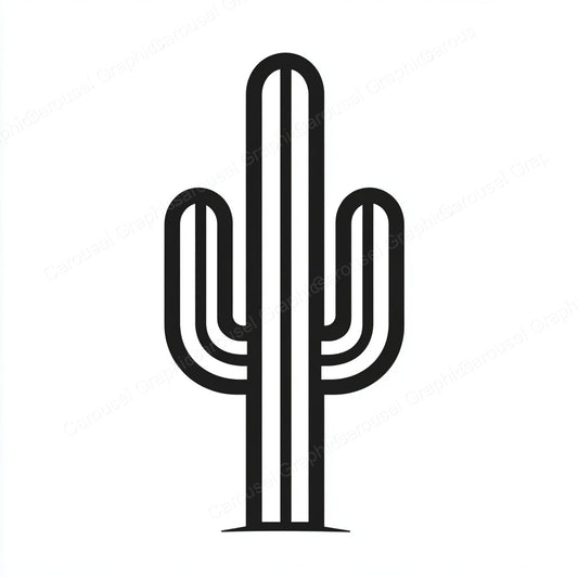 Cactus Vector Graphic preview