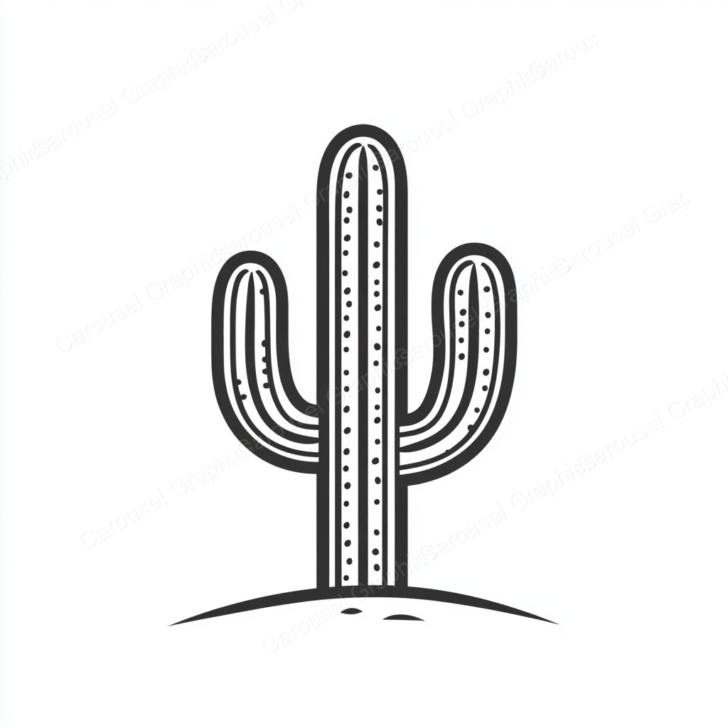 Cactus Vector Graphic preview