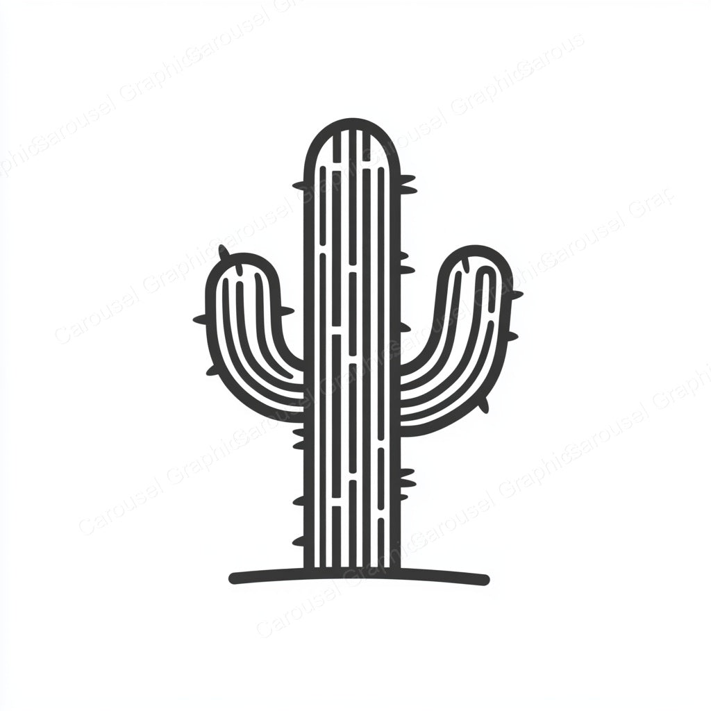 Cactus Vector Graphic preview